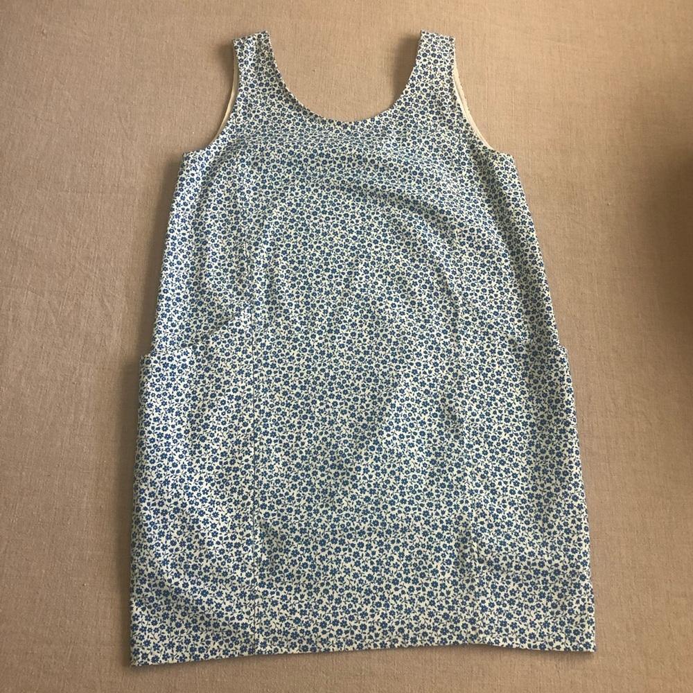 #ESMadebyMe Elizabeth Suzann Clyde Dress in Vintage Calico Canvas